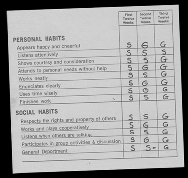 Report Card